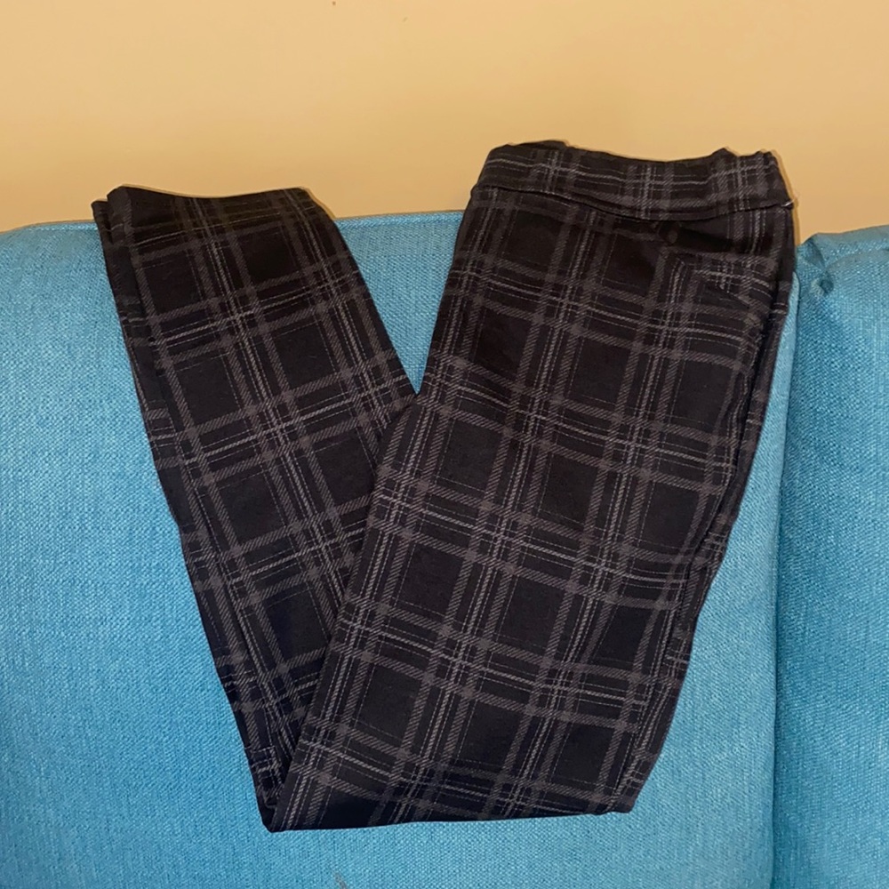 Sanctuary Black and Gray Leggings Skinny/straight leggings Size Large